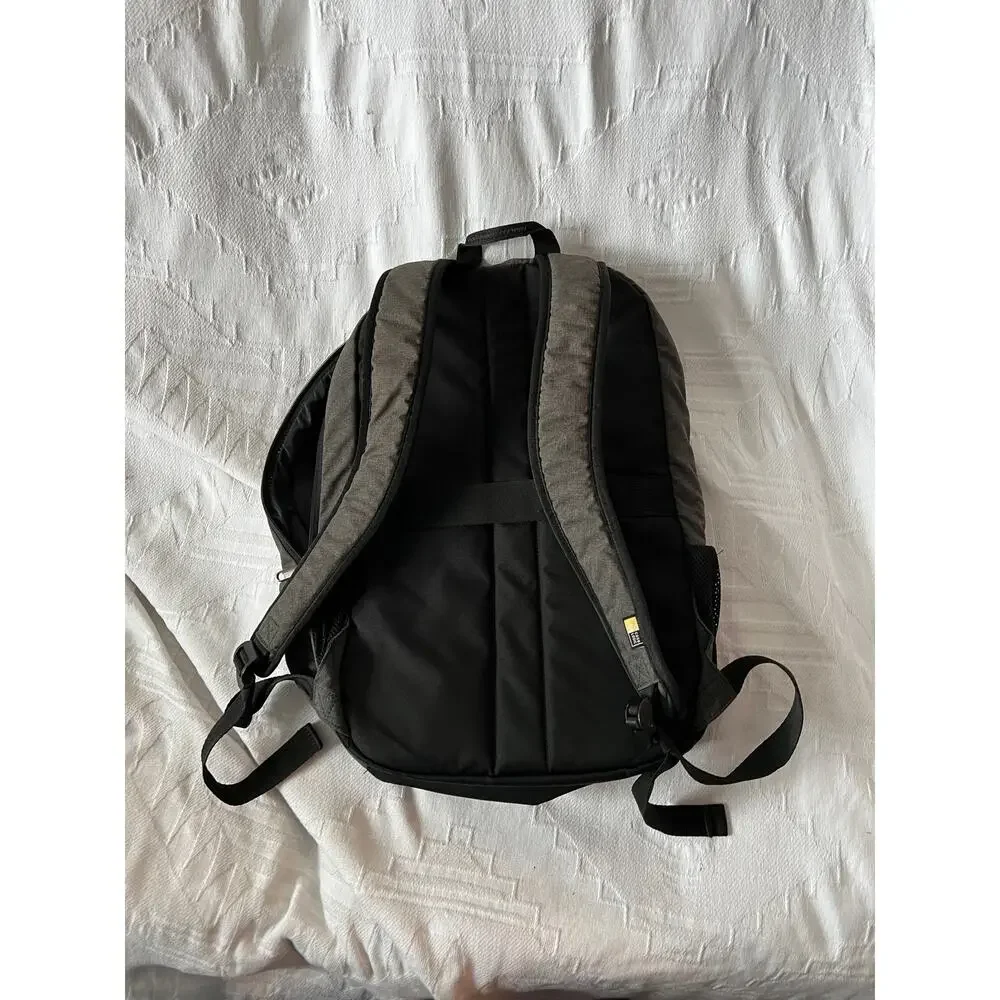 Case Logic Gray Padded Computer Backpack - Picture 4 of 5